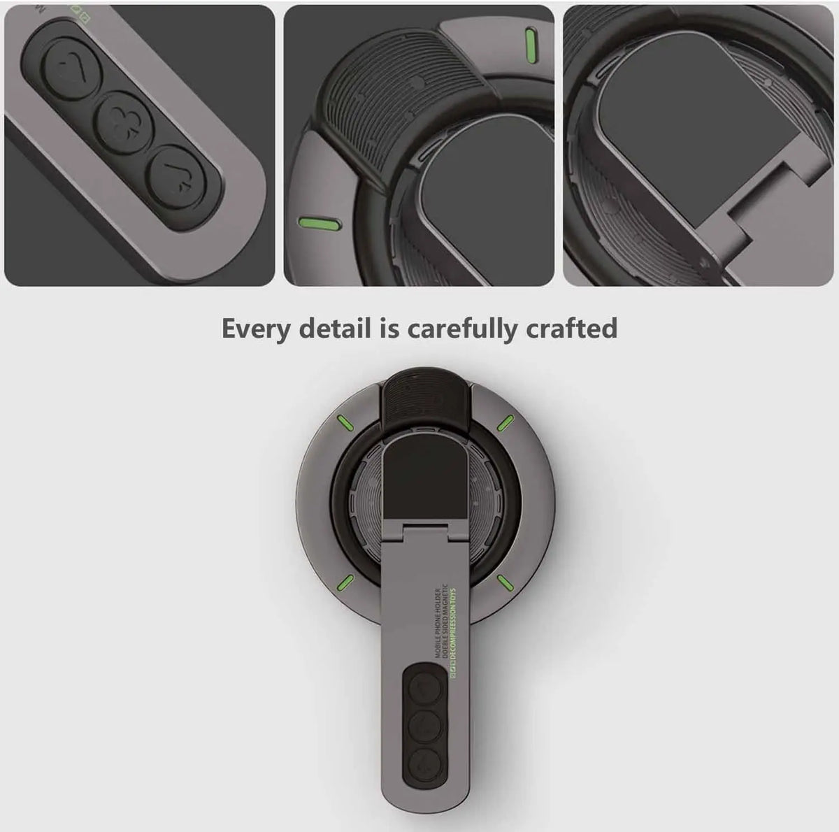 Dual-Sided Magnet for Phone Stand and Ring Holder (360°, Compatible with Multiple Phone Models)