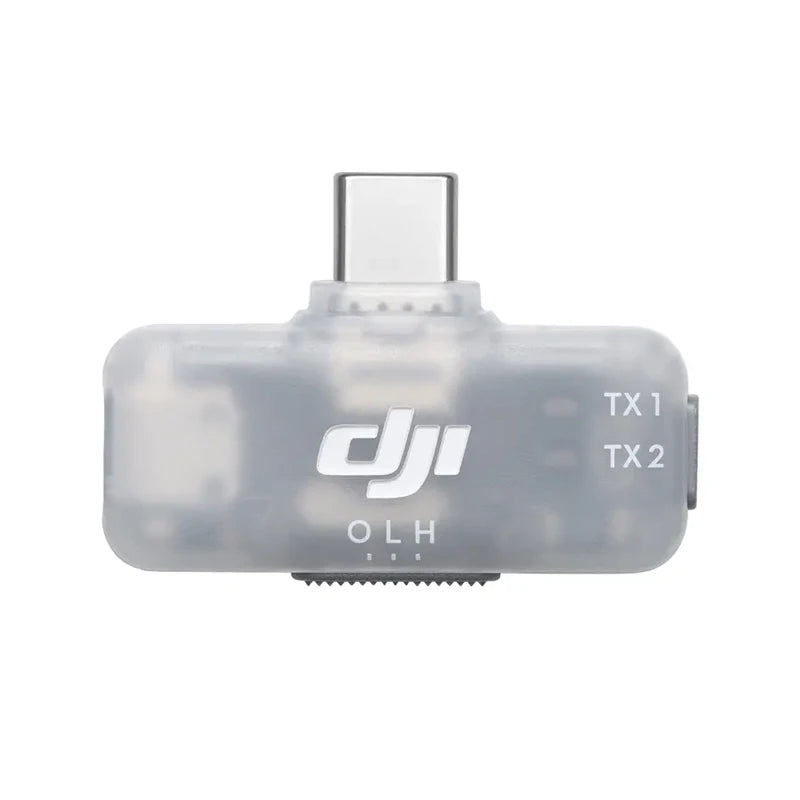 DJI Microphone Mini Transmitter and Mobile Receiver Plug (for mobile recording)
