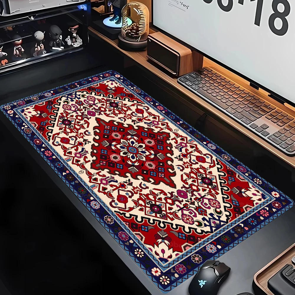 Persian Mouse Pad Large Xxl Big Office Carpet Mouse Mats Gamer Rug Desk Accessories Computer Table Pads Company Speed Extended