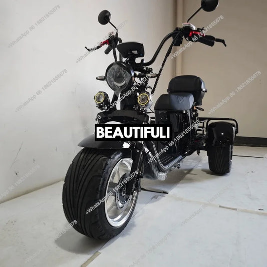 3 Wheel Bike Adult Bicycle Electric Tricycle Scooter Aluminum Materials Moped Adult 2000w Trikes 3 Wheel Motorcycle