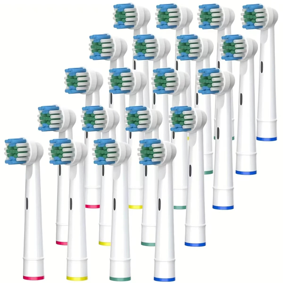 Sensitive Replacement Toothbrush Heads Compatible with Oral-B, 20-Pack