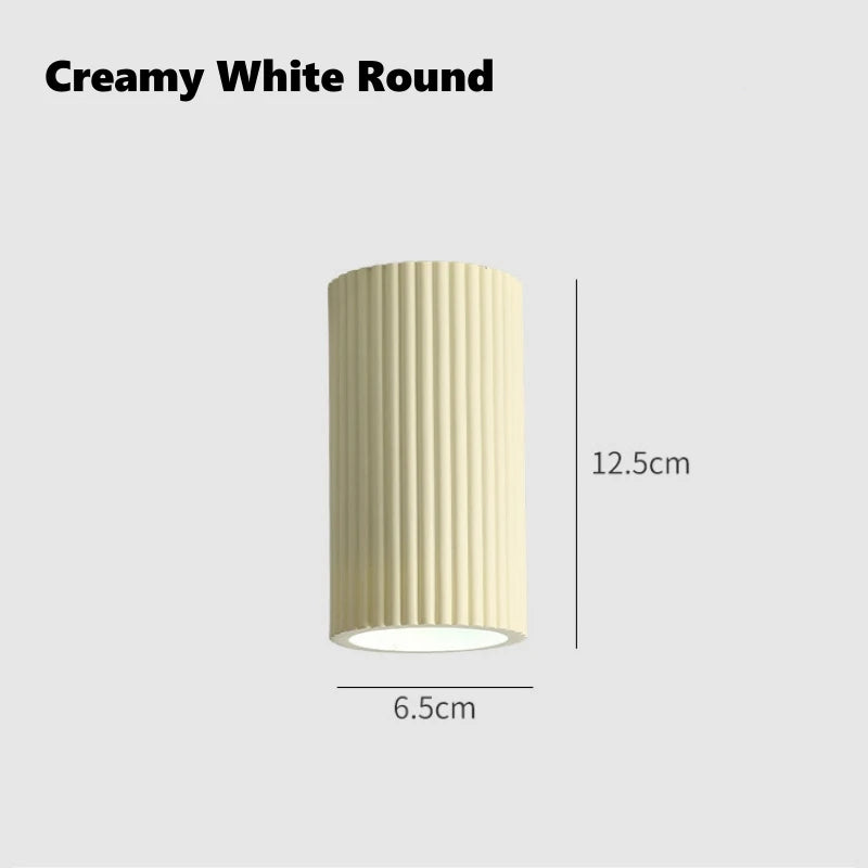 Modern Nordic LED Ceiling Downlight Minimalist Dimming Resin Grid Lamp GU10 Bulb Fitting Fixture Base Anti Glare Spot Light
