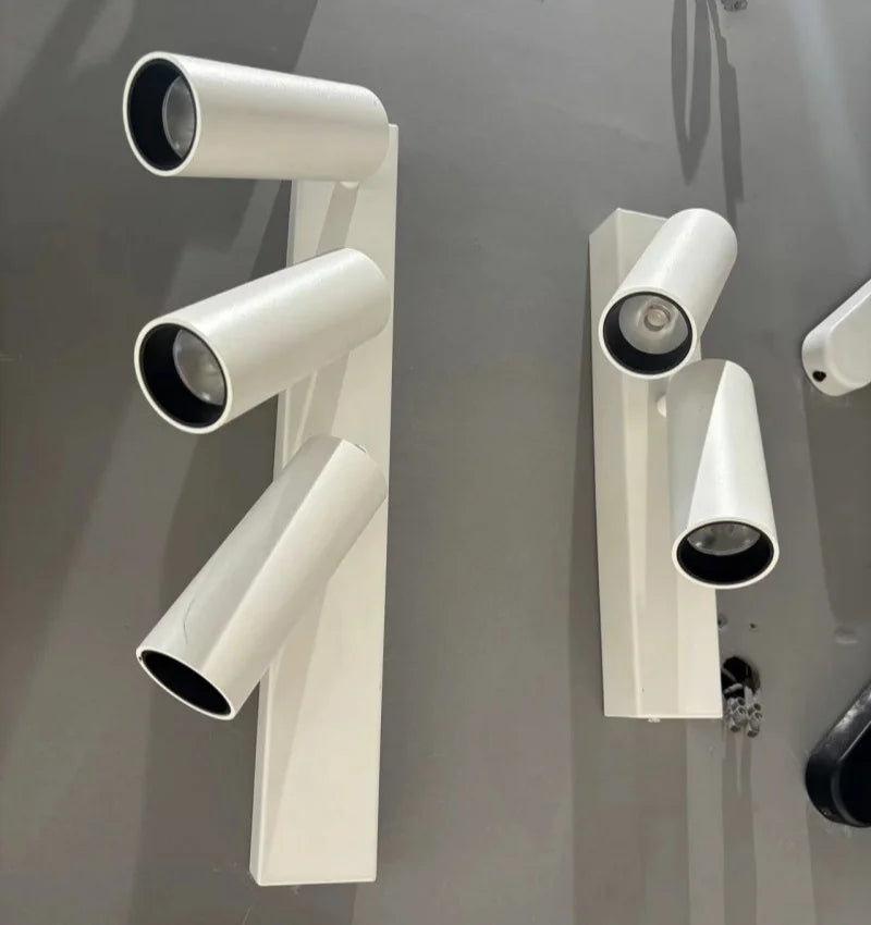Adjustable Angle LED Surface Mounted Spotlights Suction Lights Ceiling for Home Use Cloakrooms Corridors Minimalist
