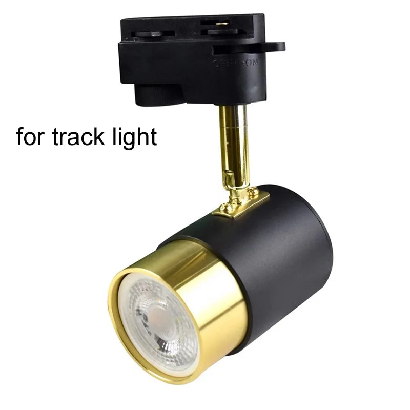Full Set Led Track Light Fixture Rail 110-220V COB Ceiling Track Lamp Spot Lighting For Clothing Shop Living Room Ceiling Lights