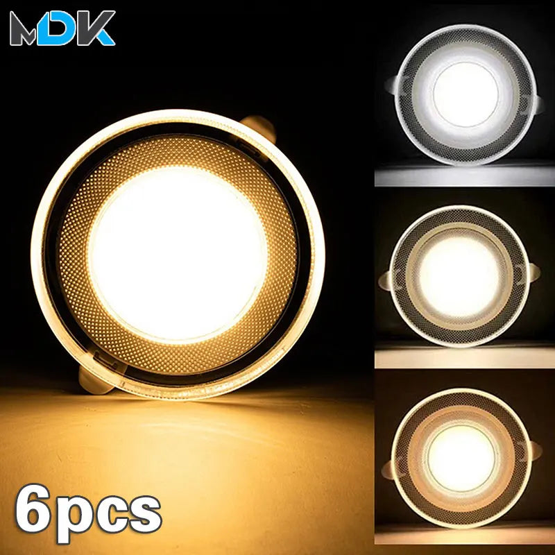 LED Downlight 5W 9W 7W 3W New Fashion Recessed Round Ceiling Lamp AC 220V 230V 240V Indoor Lighting Warm White Cold White