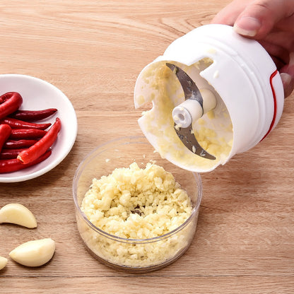 Mini Manual Garlic Chopper and Mincer