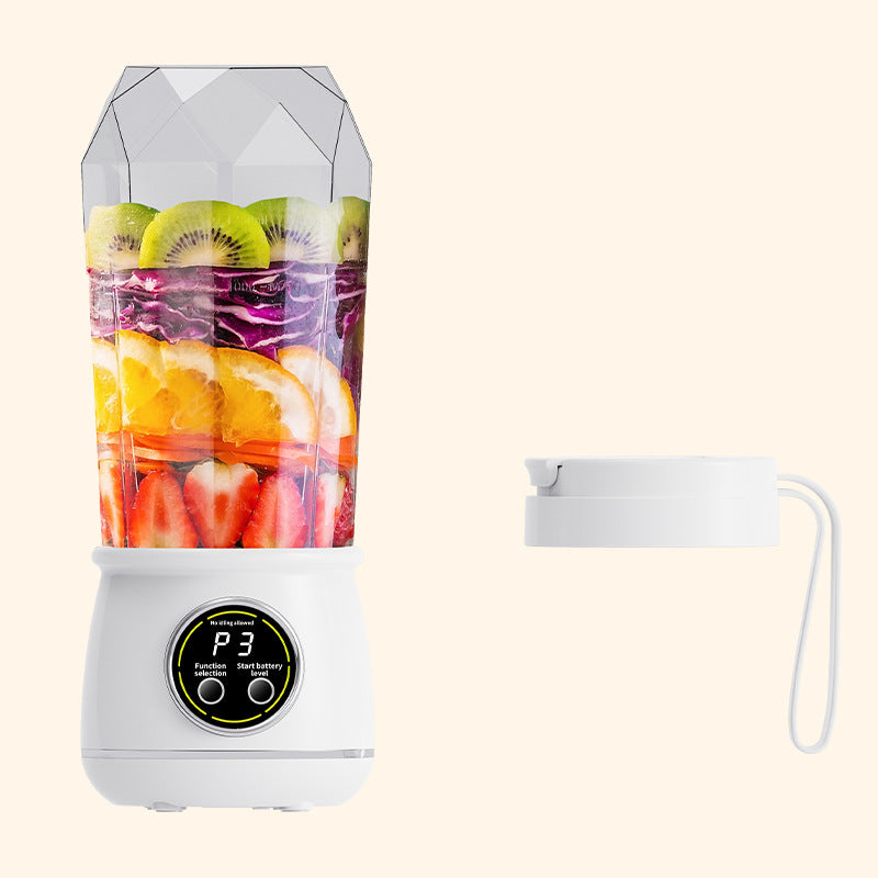 Cross-Border Portable Wireless Juicer Household Multi-Functional Two-In-One Electric Juice Cup Small Mixing Cup