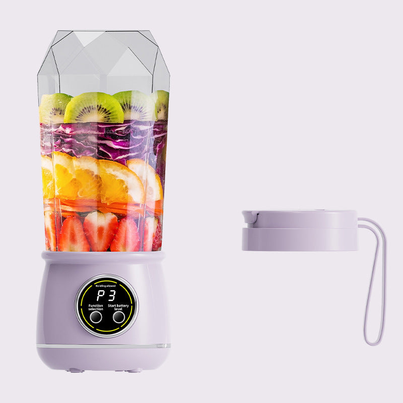 Cross-Border Portable Wireless Juicer Household Multi-Functional Two-In-One Electric Juice Cup Small Mixing Cup