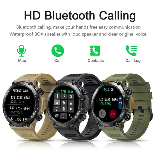 MEVADEN 1.39 inch HD Bluetooth Call Smart Watch Men Sports Fitness Tracker Heart Monitor 400mAh Smartwatch For Android IOS MD56