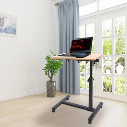 Portable Height-Adjustable Folding Laptop Desk for Bed & Study