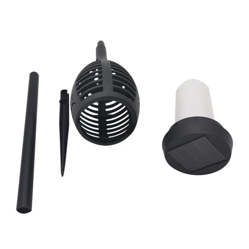 B84B-8 Pcs LED Solar Flame Light Lamp Flickering Waterproof Garden Decoration Landscape Lawn Lamp Path Lighting Torch Outdoor