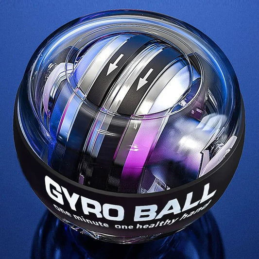 Auto-Start LED Gyroscopic Wrist Ball for Hand & Forearm Training
