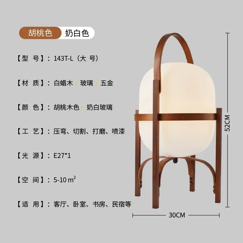 Medieval Bauhaus Retro Hand-Knitted Creative Lustre Lights Wood Standing LED Floor Lamps for Bedroom Home Decoration Chandelier