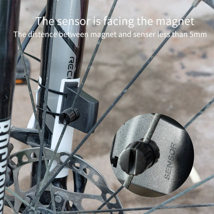Replaceable Battery Bike Computer Wireless Cycling Computer Bicycle Speedometer Odometer Waterproofing Bicycle Accessories