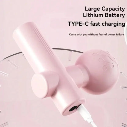Mini Portable Massage Gun for Muscle Relaxation & Body Massage