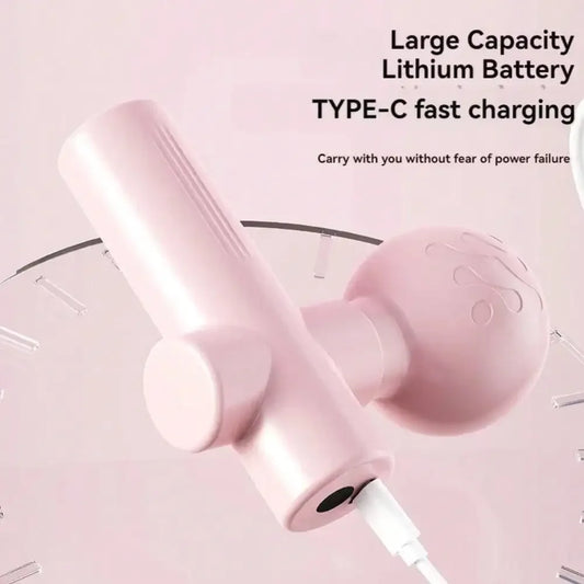Mini Portable Massage Gun for Muscle Relaxation & Body Massage
