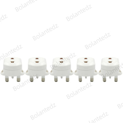 EU 2-Pin to UK 3-Pin Travel Plug Adapter for Shavers & Electric Toothbrushes