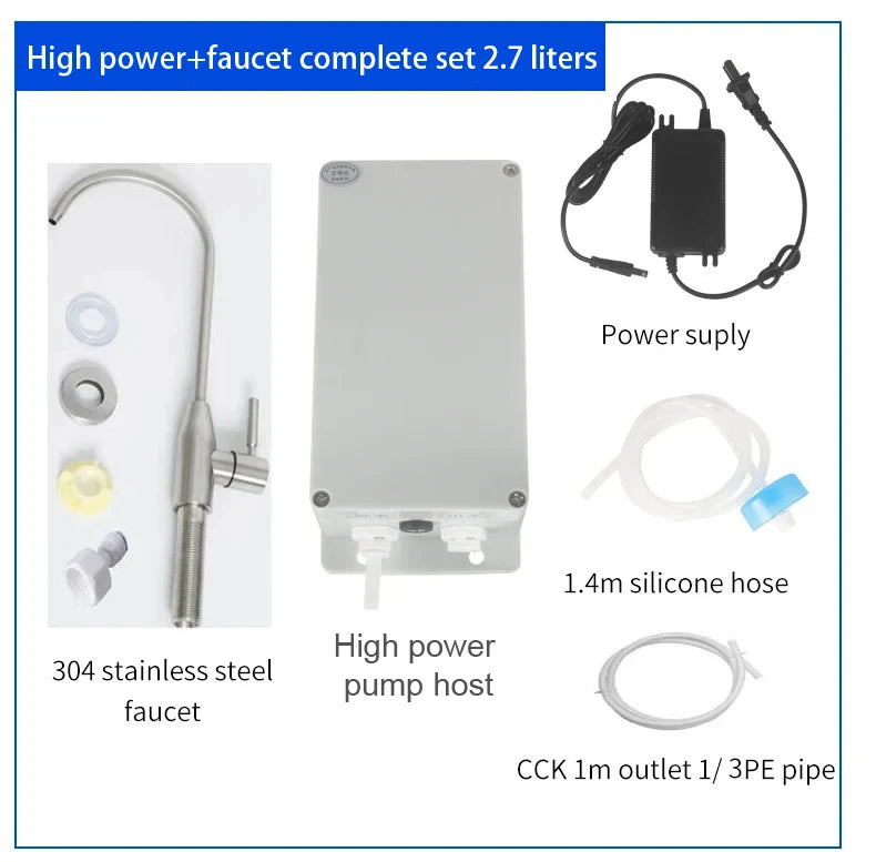 12V Electric Water Pump Faucet for Caravan & Galley Kitchens