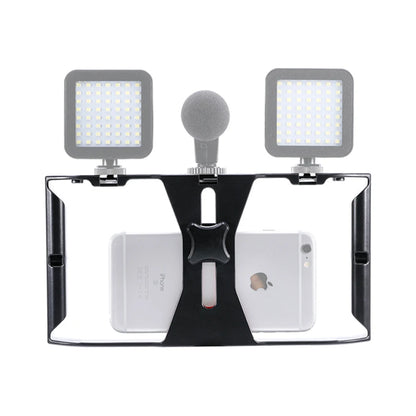 New Video Camera Cage Stabilizer Film Making Rig For Smart Phone Video Rig Mobile Phone Hand Grip Bracket Holder Stabilizer