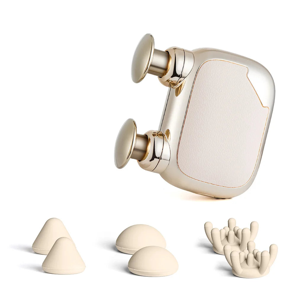 Mini Portable Electric Massage Gun with High-Frequency Vibration