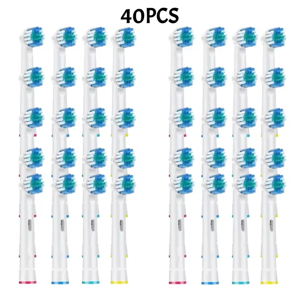 Sensitive Replacement Toothbrush Heads Compatible with Oral-B, 20-Pack