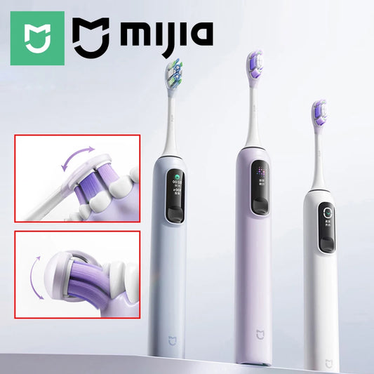 MIJIA Pro Sonic Electric Toothbrush with 4 Modes, LED Display & Travel Lock
