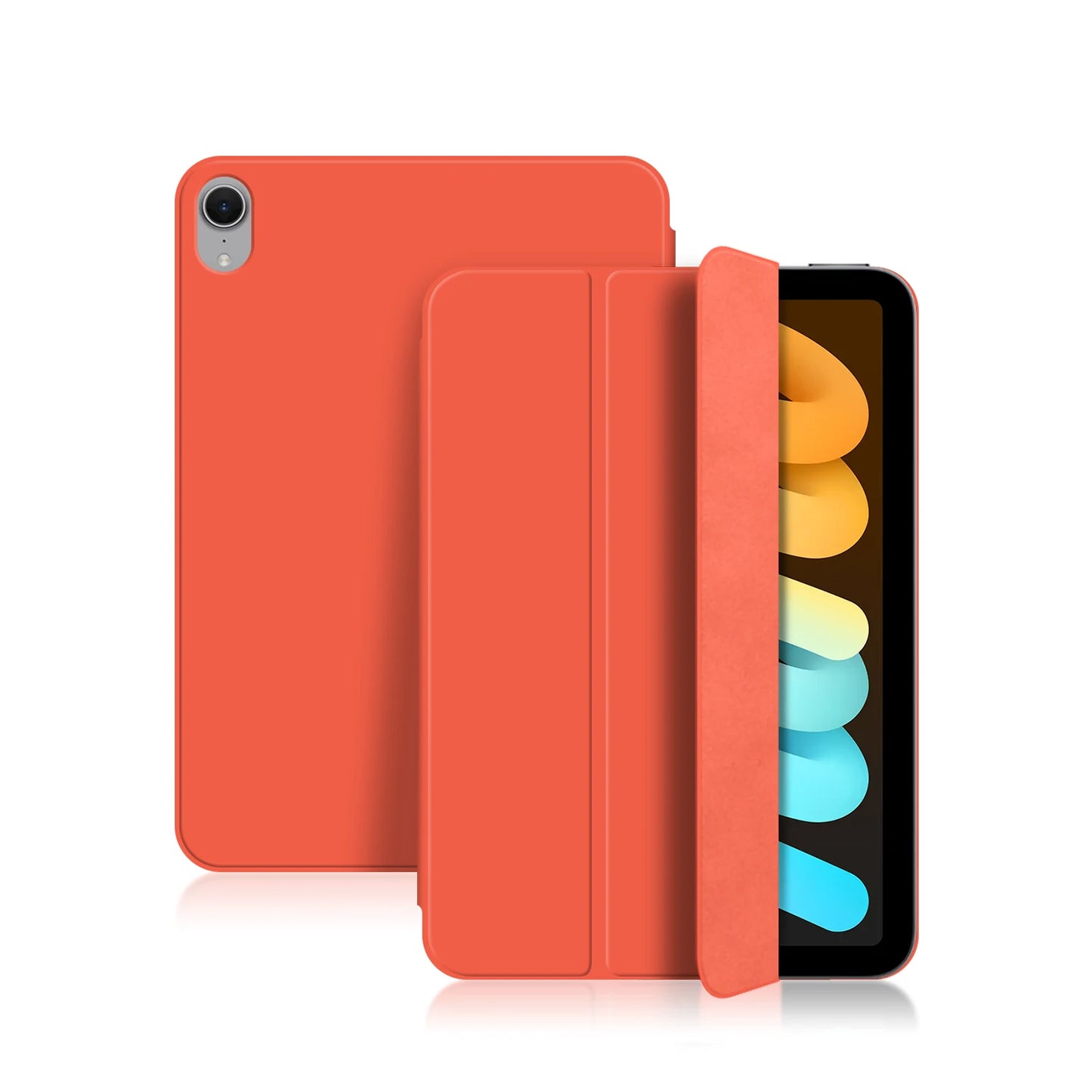 Magnetic Case for iPad Mini 6, iPad Mini 7, A17, 8.3 inch, Pro Tablet Case