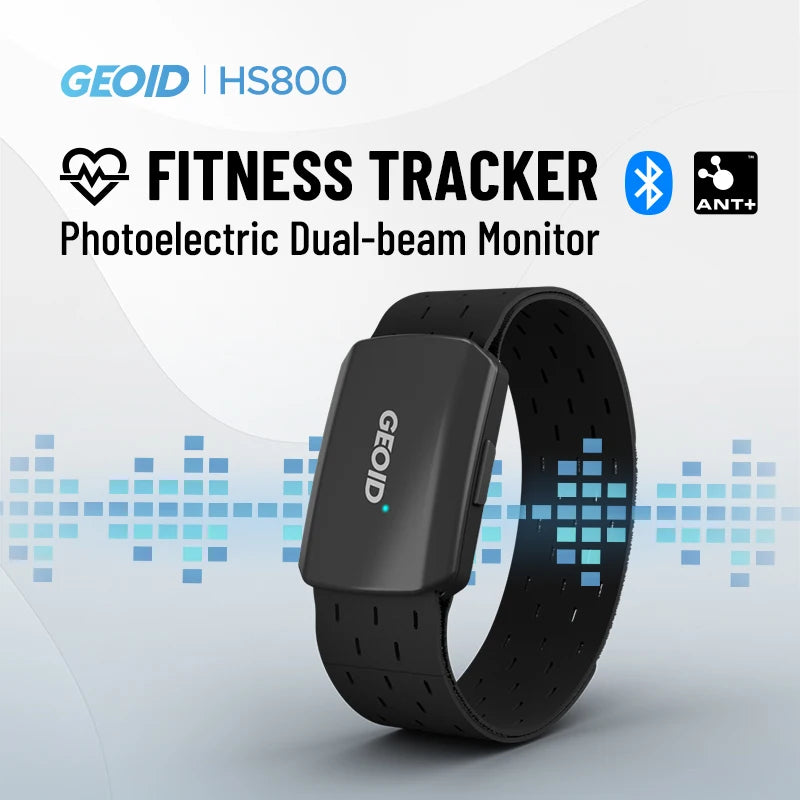 GEOID Heart Rate Monitor for Fitness & Cycling, HS800 Armband / HS500 Chest Strap