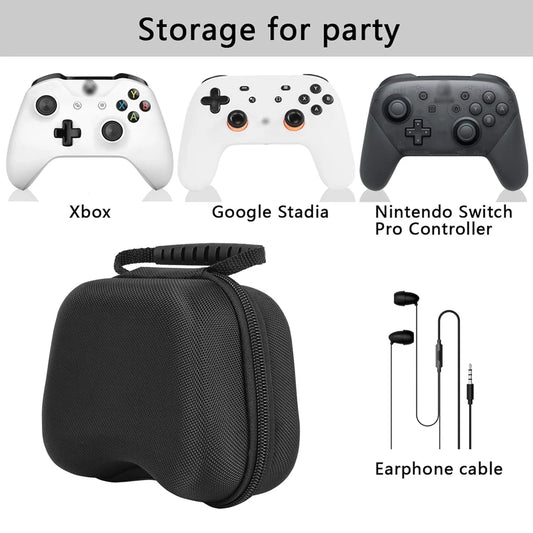 Suitable for PS5/XBOX Series X/S/SWITCH Game Boards, Controller Travel Carrying Hard Protection Box Travel Controller Case
