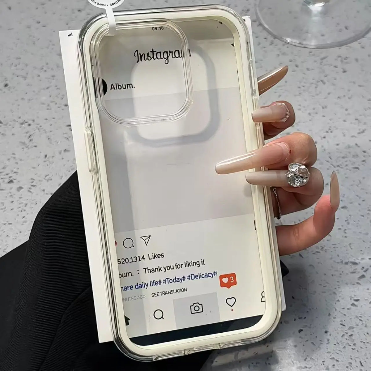 Candy Color Frame Phone Case (For iPhone 18 17 16 15 14 13 12 11 16) Acrylic & Shockproof Cover