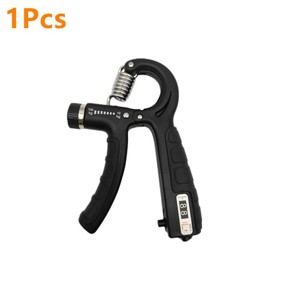 Adjustable Hand Grip Strengthener with Counter, 10–100kg Resistance for Hand & Forearm Training