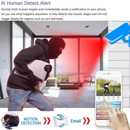 5MP AHD CCTV Security Camera with Infrared Night Vision, Waterproof, 3.6mm Lens
