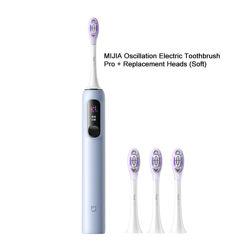 MIJIA Pro Sonic Electric Toothbrush with 4 Modes, LED Display & Travel Lock