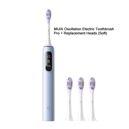 MIJIA Pro Sonic Electric Toothbrush with 4 Modes, LED Display & Travel Lock
