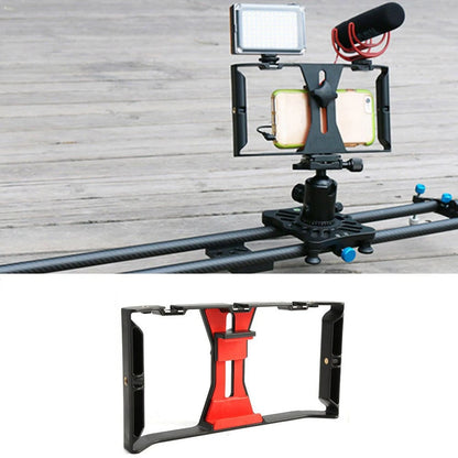 New Video Camera Cage Stabilizer Film Making Rig For Smart Phone Video Rig Mobile Phone Hand Grip Bracket Holder Stabilizer