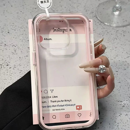 Candy Color Frame Phone Case (For iPhone 18 17 16 15 14 13 12 11 16) Acrylic & Shockproof Cover
