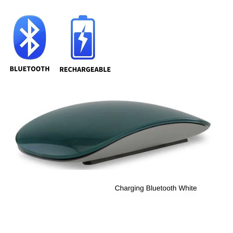 Wireless Multi-Touch Bluetooth Mouse Rechargeable Silent Mouse Ergonomic Portable PC Smartphone Tablet Universal Mouse