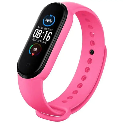 Watchbands For Xiaomi Mi Band 7 6 5 4 3 strap Wristband New Silicone sports Bracelet Correa Mi Band 7 6 5 Smartwatch Accessories