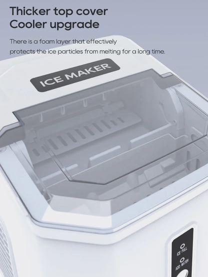 HiBREW Automatic Ice Maker with Self-Cleaning for Home, Office & Bar