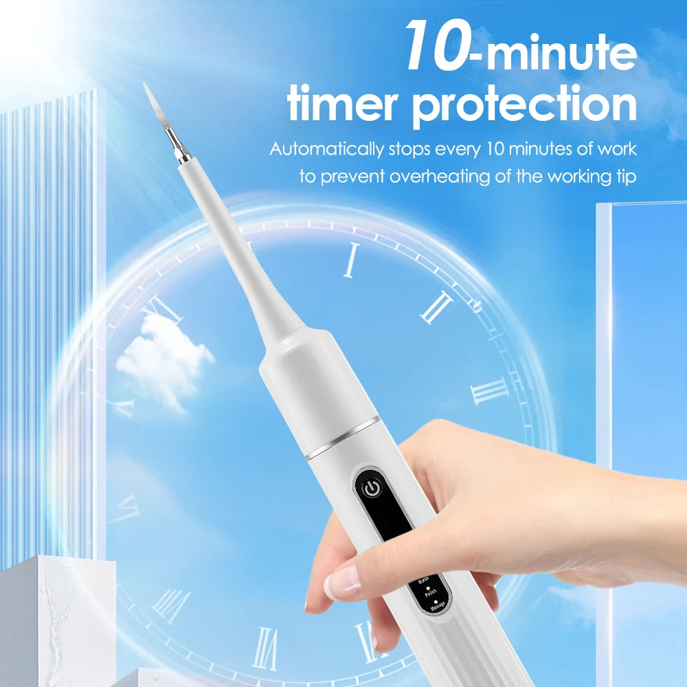 Electric Sonic Dental Scaler for Plaque, Tartar & Stain Removal