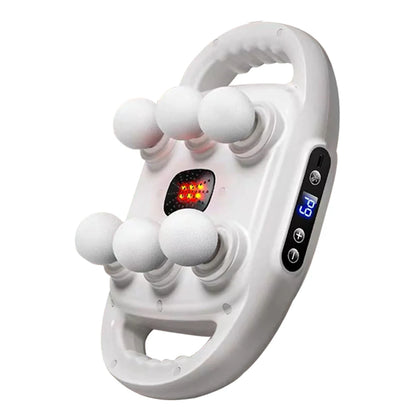 High-Frequency Muscle Massage Gun with 16 Heads for Back, Waist & Shoulders