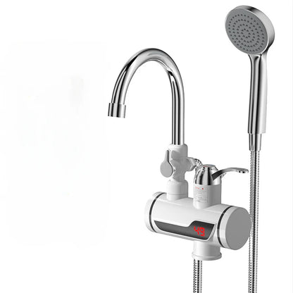 Instant Tankless Electric Hot Water Heater Faucet Kitchen Instant Heating Tap Water Heater with LED