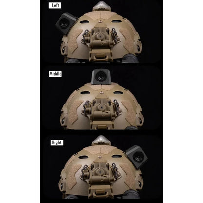 Tactical Helmet Camera Model with Hook Loop Fast Helmets Decoration Camera Props Shooting CS Game Helmet Equipment