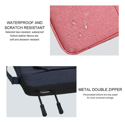 Laptop Sleeve Handbag Case 12 13 14 15 16 Inch for Macbook Pro 15.4 15.6 Air Waterproof Notebook Cover Lenovo ASUS Huawei Dell