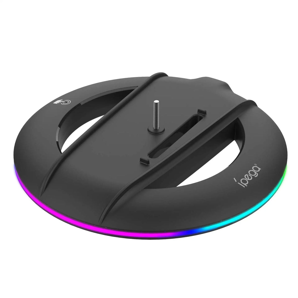 Vertical Cooling Stand with RGB Light For PS5 Slim / PS5 Pro Console Anti-Slip Base Bracket Holder Bracket Gaming Accessories