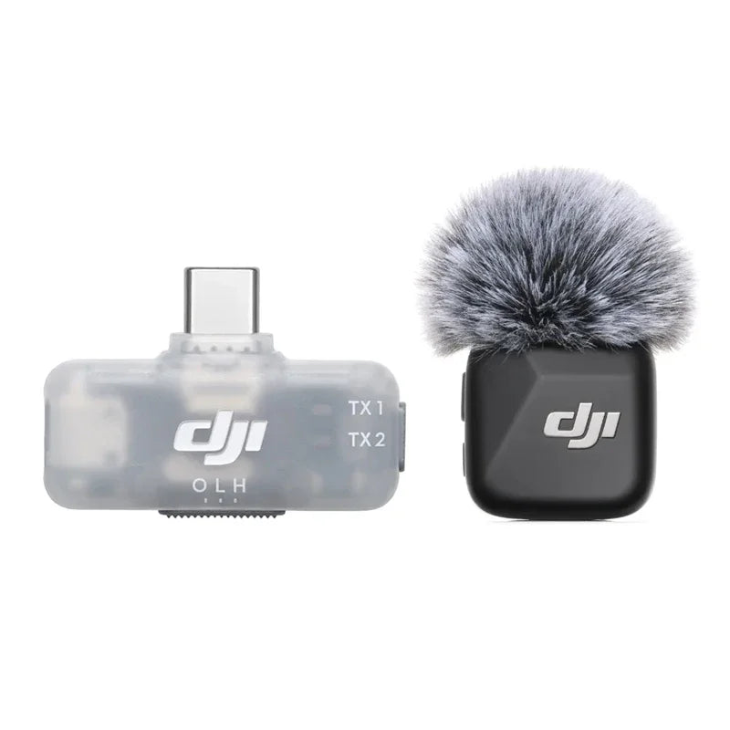 DJI Microphone Mini Transmitter and Mobile Receiver Plug (for mobile recording)
