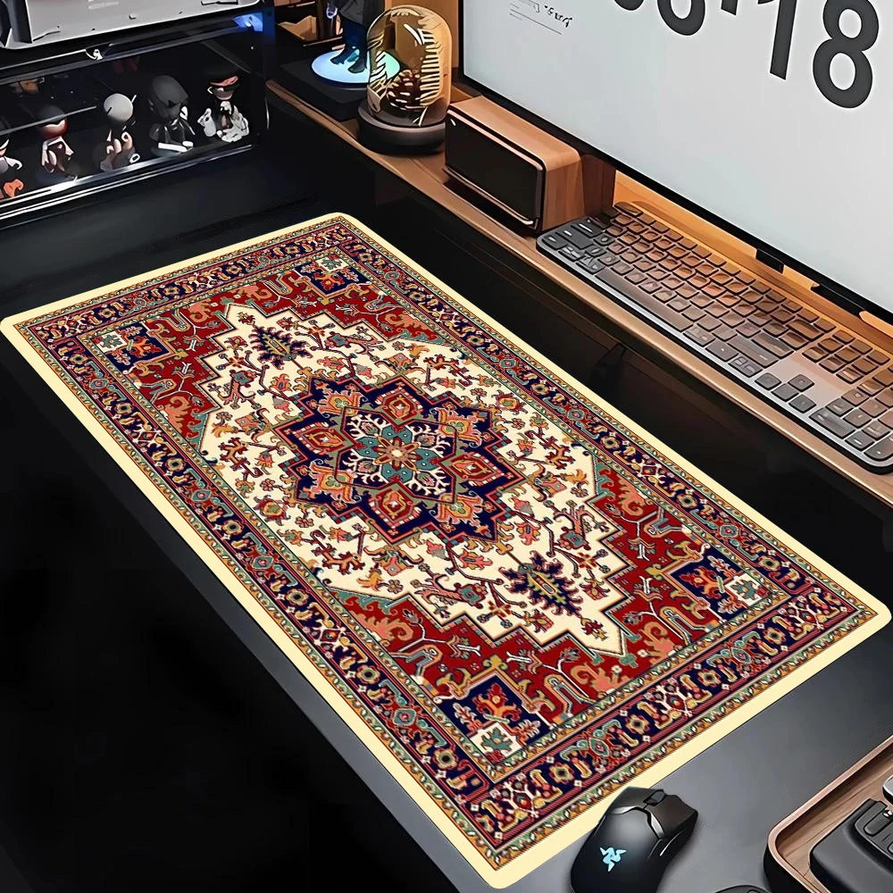 Persian Mouse Pad Large Xxl Big Office Carpet Mouse Mats Gamer Rug Desk Accessories Computer Table Pads Company Speed Extended