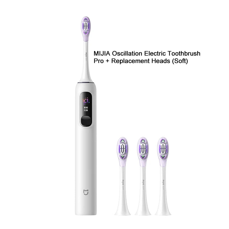MIJIA Pro Sonic Electric Toothbrush with 4 Modes, LED Display & Travel Lock