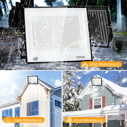 LED Spotlight  Waterproof IP66 220V 20W 30W  50W 100W 150W 200W 300W Outdoor Floodlights outdoor Factory Billboard Lighting