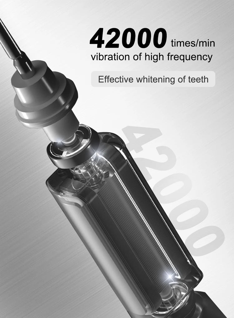 Fairywill FW-507 Rechargeable Sonic Toothbrush for Adults, USB Charging, Waterproof